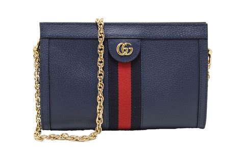 Pochette A Tracolla Gucci Ophidia Blu 